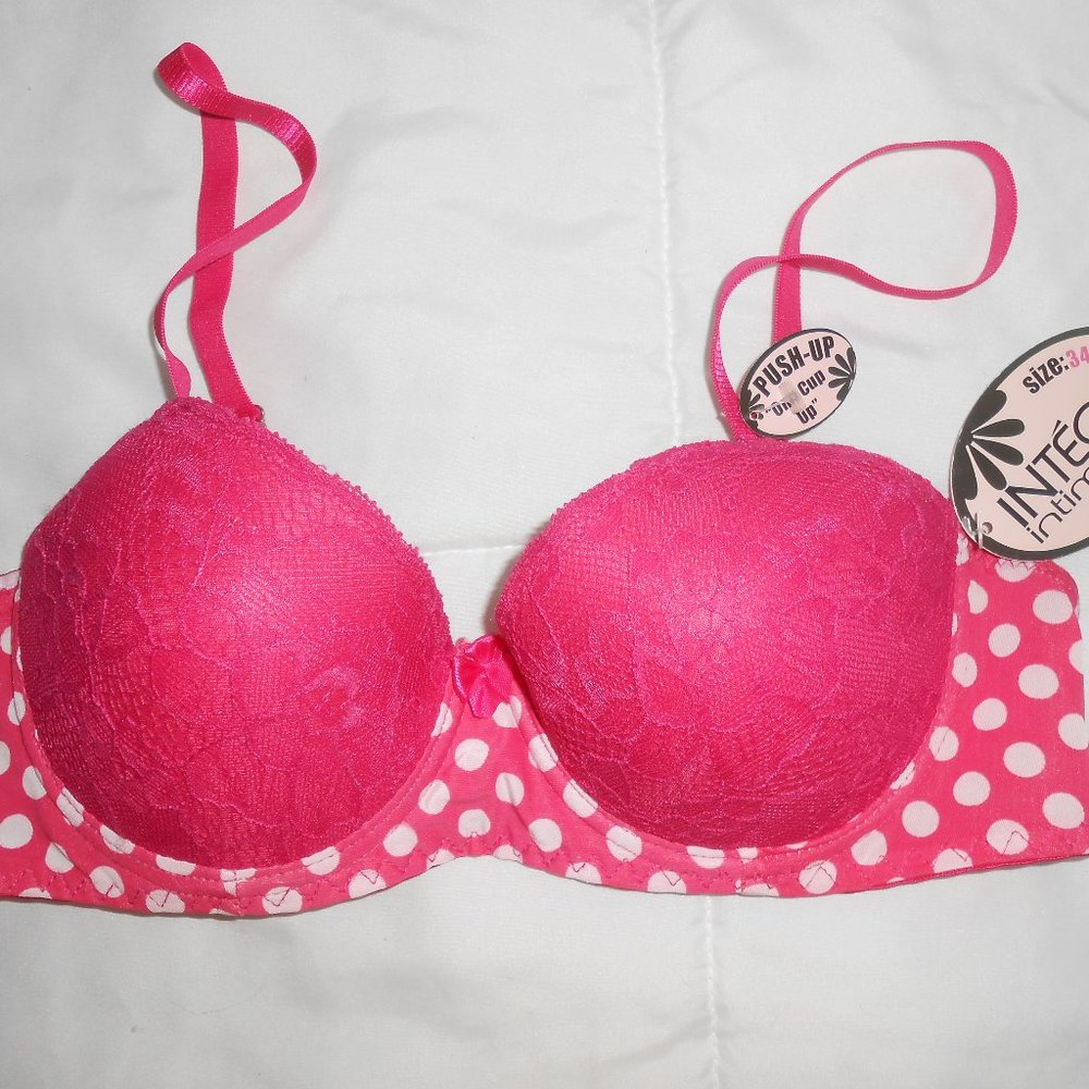 NWT Inteco Intimates Push-up Bra